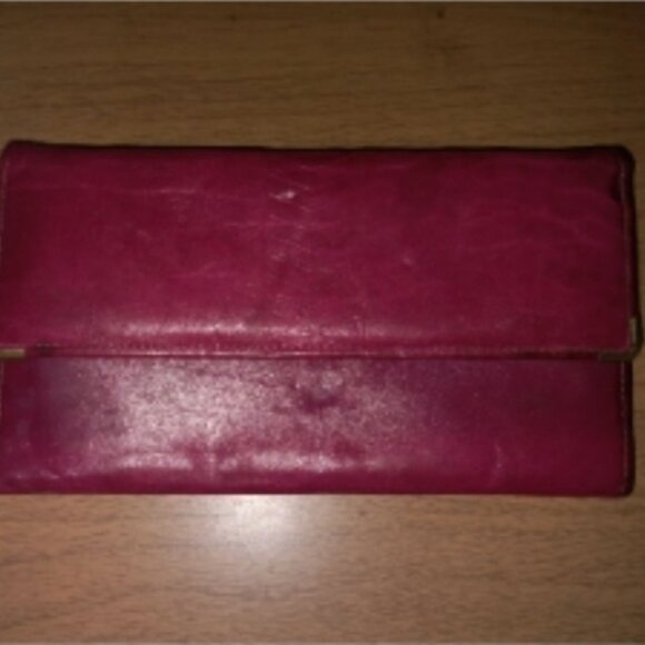 Princess Gardener Vintage Lambskin Leather Wallet - Picture 1 of 7
